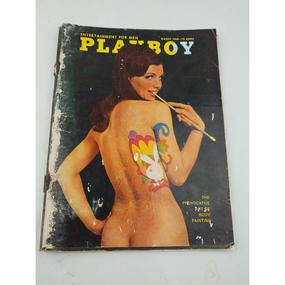 PLAYBOY MARCH 1968 Jane Fonda Barbarella Cast Truman Capote Ravi Shankar RCVR - Picture 1 of 4